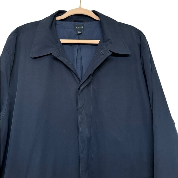 J by J Crew Mens Trench Coat XL - Picture 3 of 6